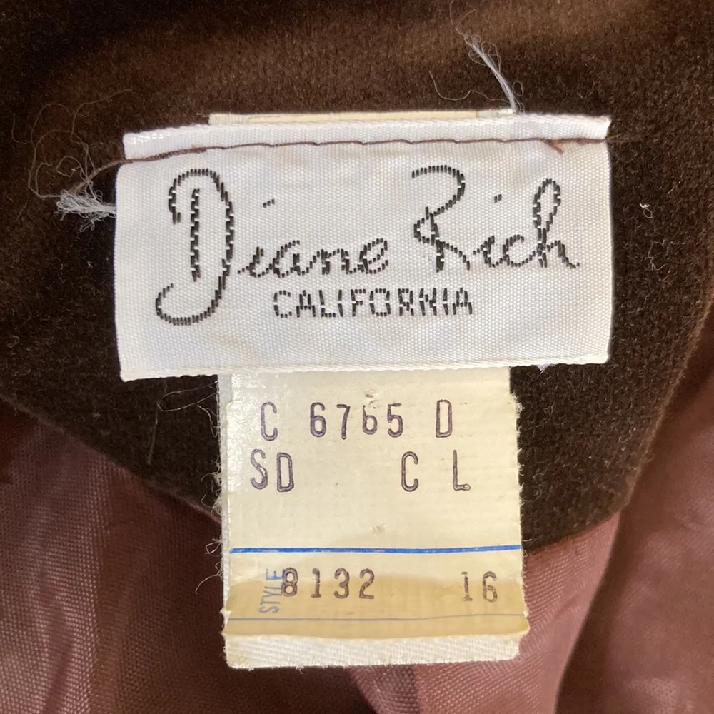 Vintage chocolate brown